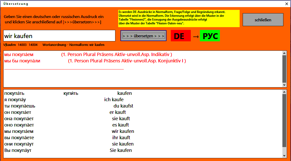 Verb-�brsetzungsmaske